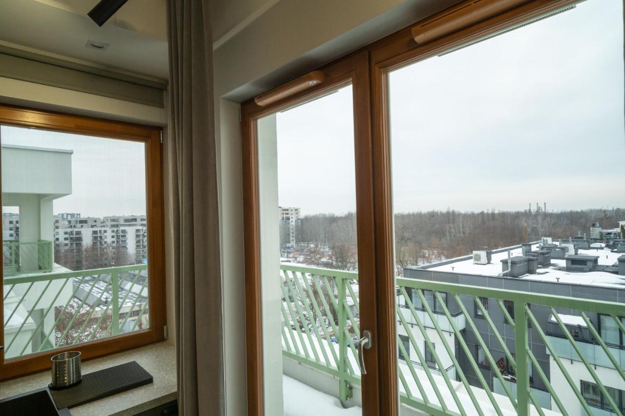 Labo Apartment Metro Mlociny Warschau Buitenkant foto